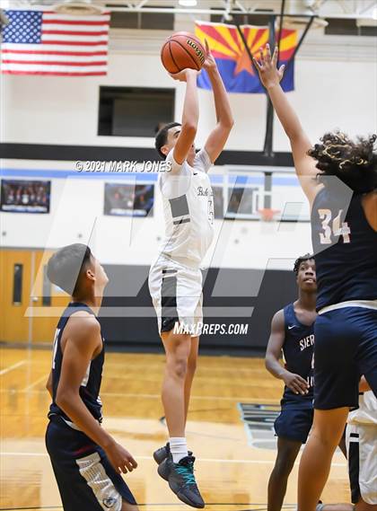 Thumbnail 2 in Williams Field vs. Sierra Linda (Valley Christian Boys Basketball Thanksgiving Tournament) photogallery.