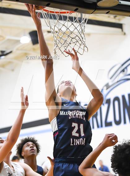 Thumbnail 1 in Williams Field vs. Sierra Linda (Valley Christian Boys Basketball Thanksgiving Tournament) photogallery.