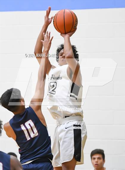 Thumbnail 3 in Williams Field vs. Sierra Linda (Valley Christian Boys Basketball Thanksgiving Tournament) photogallery.