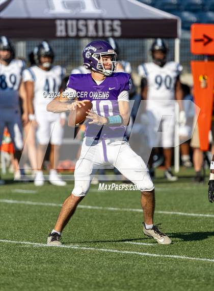 Thumbnail 2 in Northwestern vs Hough (Charlotte Kickoff Night - Memorial Stadium) photogallery.