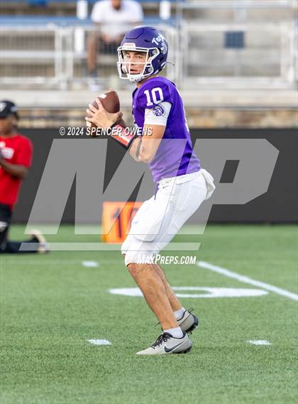 Thumbnail 2 in Northwestern vs Hough (Charlotte Kickoff Night - Memorial Stadium) photogallery.