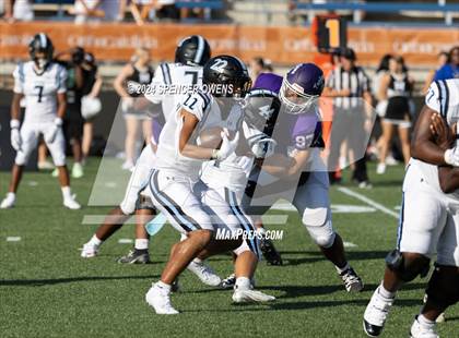 Thumbnail 1 in Northwestern vs Hough (Charlotte Kickoff Night - Memorial Stadium) photogallery.