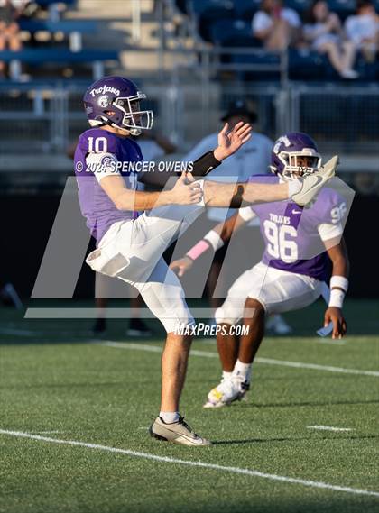 Thumbnail 3 in Northwestern vs Hough (Charlotte Kickoff Night - Memorial Stadium) photogallery.