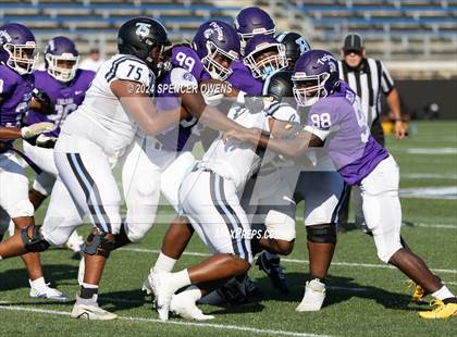 Thumbnail 1 in Northwestern vs Hough (Charlotte Kickoff Night - Memorial Stadium) photogallery.