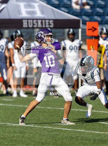 Thumbnail 3 in Northwestern vs Hough (Charlotte Kickoff Night - Memorial Stadium) photogallery.