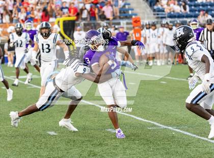 Thumbnail 2 in Northwestern vs Hough (Charlotte Kickoff Night - Memorial Stadium) photogallery.