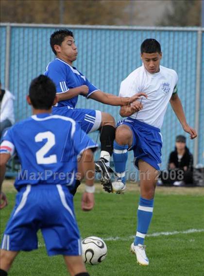 Thumbnail 2 in Lincoln @ River City (CIF SJS Playoffs) photogallery.