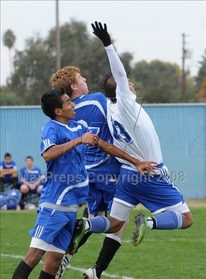 Thumbnail 1 in Lincoln @ River City (CIF SJS Playoffs) photogallery.
