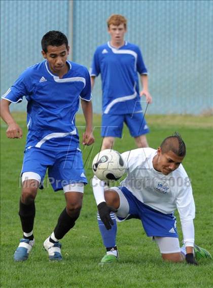 Thumbnail 3 in Lincoln @ River City (CIF SJS Playoffs) photogallery.