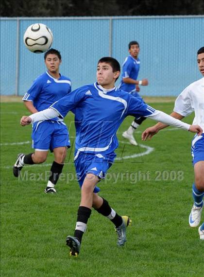 Thumbnail 2 in Lincoln @ River City (CIF SJS Playoffs) photogallery.