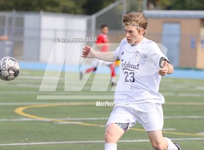 Thumbnail 2 in Carlsbad vs. Montgomery (Grossmont Holiday Tournament) photogallery.
