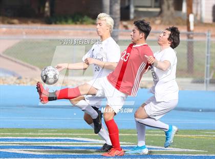 Thumbnail 1 in Carlsbad vs. Montgomery (Grossmont Holiday Tournament) photogallery.