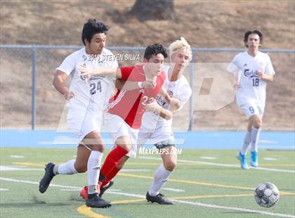 Thumbnail 2 in Carlsbad vs. Montgomery (Grossmont Holiday Tournament) photogallery.