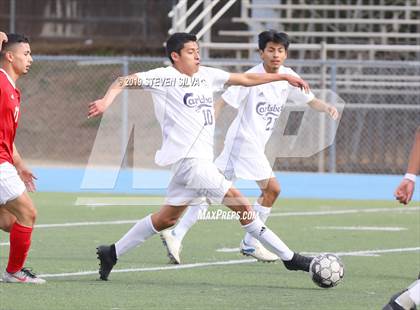 Thumbnail 3 in Carlsbad vs. Montgomery (Grossmont Holiday Tournament) photogallery.