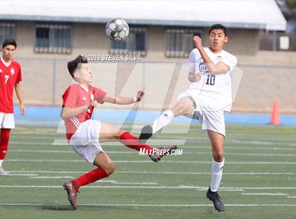 Thumbnail 2 in Carlsbad vs. Montgomery (Grossmont Holiday Tournament) photogallery.
