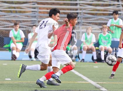 Thumbnail 1 in Carlsbad vs. Montgomery (Grossmont Holiday Tournament) photogallery.