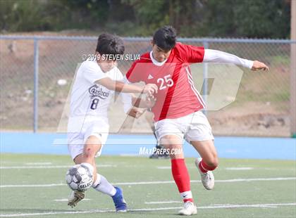Thumbnail 1 in Carlsbad vs. Montgomery (Grossmont Holiday Tournament) photogallery.