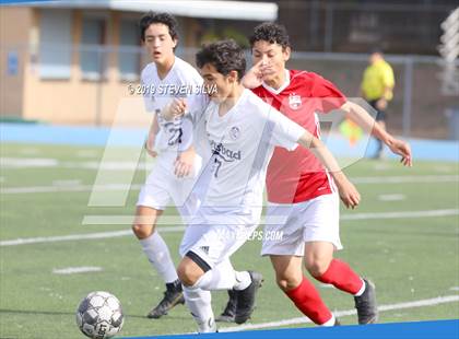 Thumbnail 2 in Carlsbad vs. Montgomery (Grossmont Holiday Tournament) photogallery.