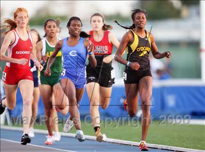 Thumbnail 2 in CIF State Championships (Girls 800m - Preliminaries) photogallery.