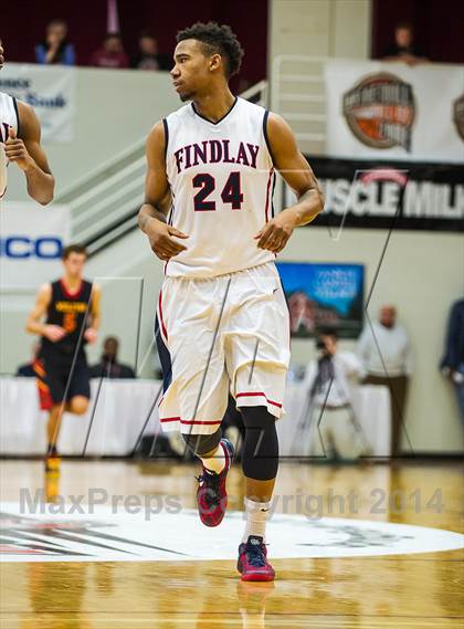 Thumbnail 3 in Findlay Prep @ Wesleyan Christian Academy (Spalding Hoophall Classic) photogallery.