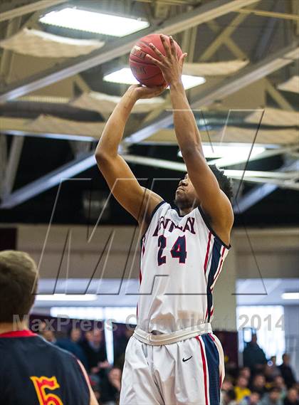 Thumbnail 3 in Findlay Prep @ Wesleyan Christian Academy (Spalding Hoophall Classic) photogallery.