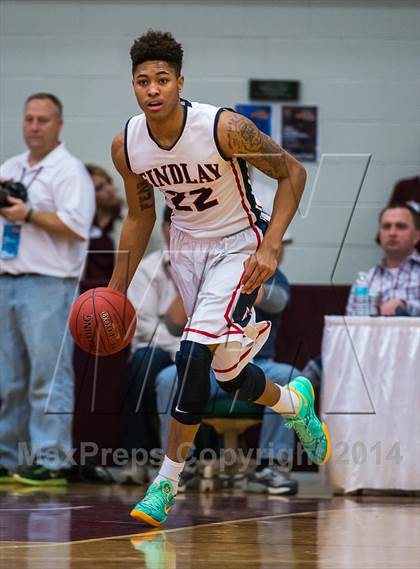 Thumbnail 2 in Findlay Prep @ Wesleyan Christian Academy (Spalding Hoophall Classic) photogallery.