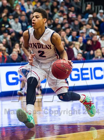 Thumbnail 2 in Findlay Prep @ Wesleyan Christian Academy (Spalding Hoophall Classic) photogallery.