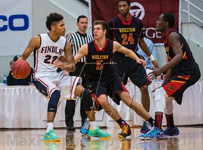 Thumbnail 2 in Findlay Prep @ Wesleyan Christian Academy (Spalding Hoophall Classic) photogallery.