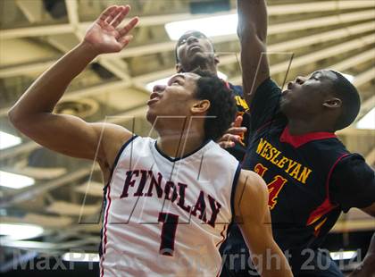 Thumbnail 1 in Findlay Prep @ Wesleyan Christian Academy (Spalding Hoophall Classic) photogallery.