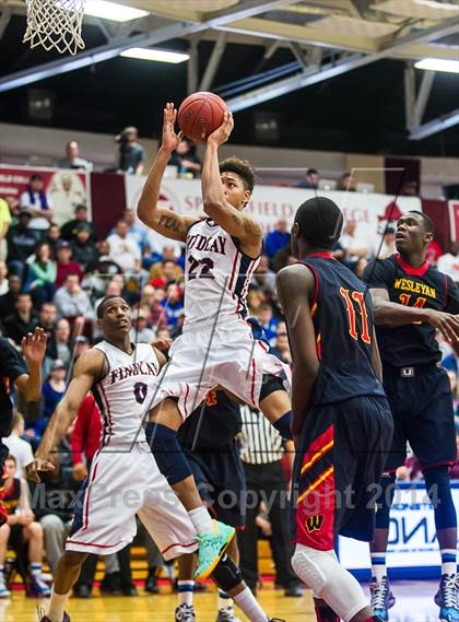 Thumbnail 3 in Findlay Prep @ Wesleyan Christian Academy (Spalding Hoophall Classic) photogallery.