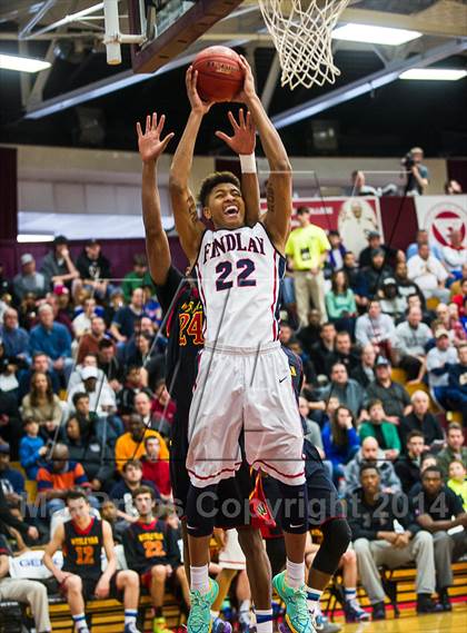 Thumbnail 1 in Findlay Prep @ Wesleyan Christian Academy (Spalding Hoophall Classic) photogallery.