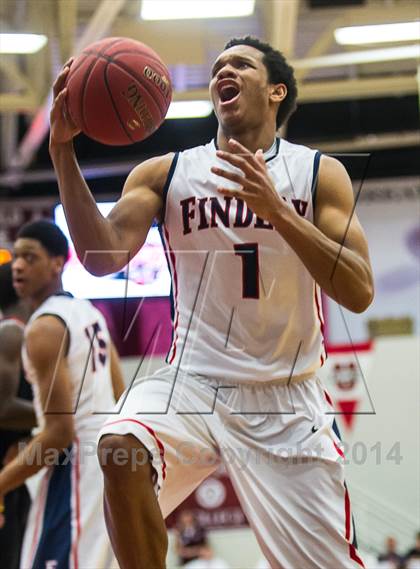 Thumbnail 2 in Findlay Prep @ Wesleyan Christian Academy (Spalding Hoophall Classic) photogallery.
