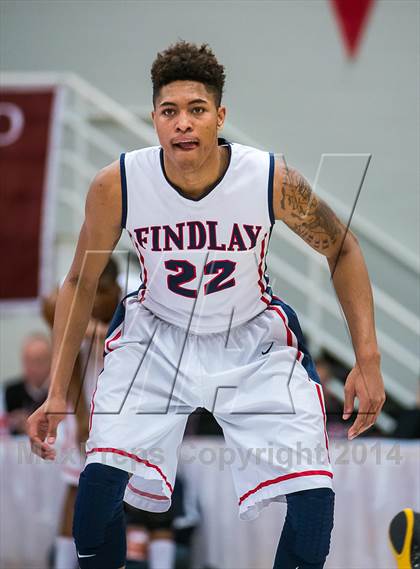 Thumbnail 2 in Findlay Prep @ Wesleyan Christian Academy (Spalding Hoophall Classic) photogallery.