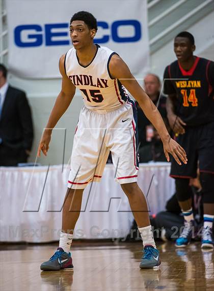 Thumbnail 3 in Findlay Prep @ Wesleyan Christian Academy (Spalding Hoophall Classic) photogallery.