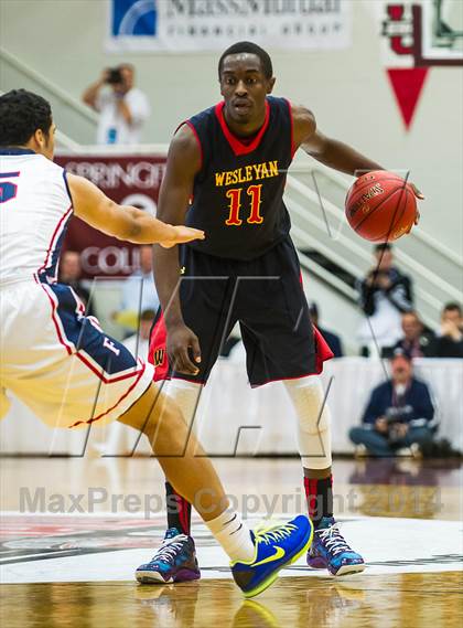 Thumbnail 3 in Findlay Prep @ Wesleyan Christian Academy (Spalding Hoophall Classic) photogallery.