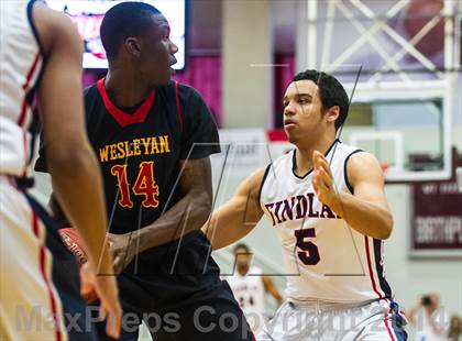 Thumbnail 3 in Findlay Prep @ Wesleyan Christian Academy (Spalding Hoophall Classic) photogallery.
