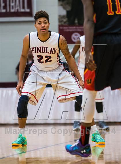 Thumbnail 2 in Findlay Prep @ Wesleyan Christian Academy (Spalding Hoophall Classic) photogallery.