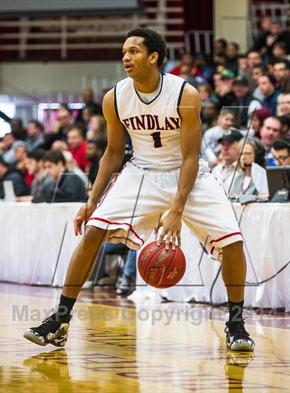 Thumbnail 3 in Findlay Prep @ Wesleyan Christian Academy (Spalding Hoophall Classic) photogallery.