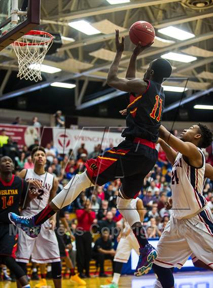Thumbnail 1 in Findlay Prep @ Wesleyan Christian Academy (Spalding Hoophall Classic) photogallery.