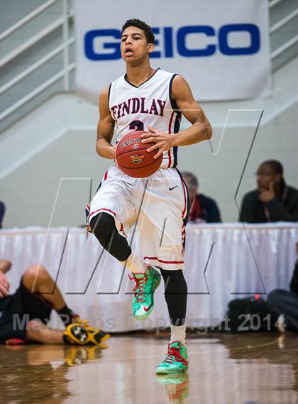 Thumbnail 1 in Findlay Prep @ Wesleyan Christian Academy (Spalding Hoophall Classic) photogallery.