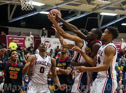 Thumbnail 3 in Findlay Prep @ Wesleyan Christian Academy (Spalding Hoophall Classic) photogallery.