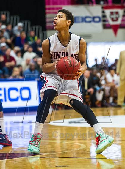 Thumbnail 2 in Findlay Prep @ Wesleyan Christian Academy (Spalding Hoophall Classic) photogallery.