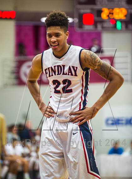 Thumbnail 3 in Findlay Prep @ Wesleyan Christian Academy (Spalding Hoophall Classic) photogallery.
