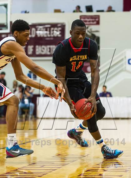 Thumbnail 3 in Findlay Prep @ Wesleyan Christian Academy (Spalding Hoophall Classic) photogallery.
