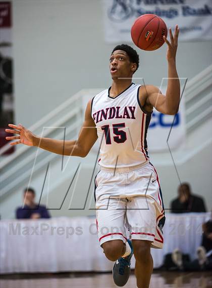 Thumbnail 2 in Findlay Prep @ Wesleyan Christian Academy (Spalding Hoophall Classic) photogallery.