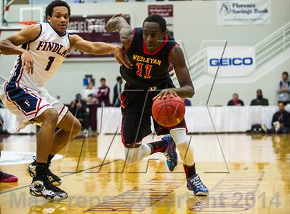 Thumbnail 3 in Findlay Prep @ Wesleyan Christian Academy (Spalding Hoophall Classic) photogallery.