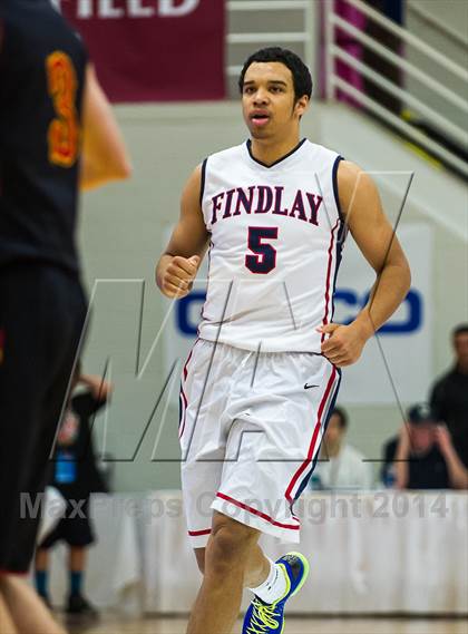 Thumbnail 2 in Findlay Prep @ Wesleyan Christian Academy (Spalding Hoophall Classic) photogallery.