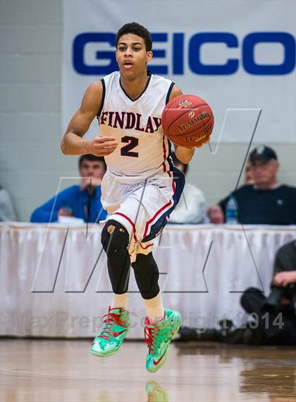Thumbnail 1 in Findlay Prep @ Wesleyan Christian Academy (Spalding Hoophall Classic) photogallery.