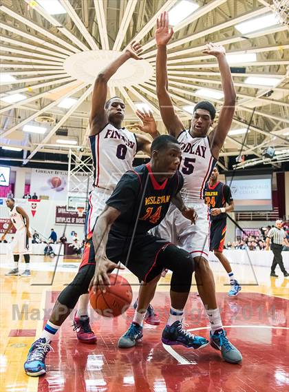 Thumbnail 3 in Findlay Prep @ Wesleyan Christian Academy (Spalding Hoophall Classic) photogallery.