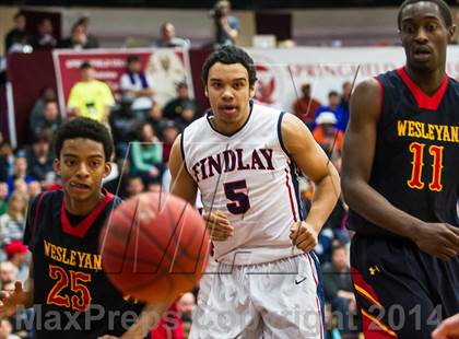 Thumbnail 2 in Findlay Prep @ Wesleyan Christian Academy (Spalding Hoophall Classic) photogallery.